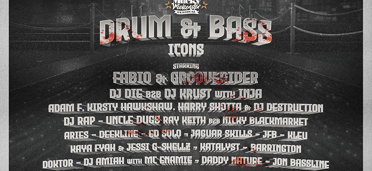 DJ Die & DJ Krust B2B with Inja Announced for Mucky Weekender 2025 Article Image