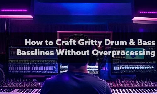 How to Craft Gritty Drum & Bass Basslines Without Overprocessing image