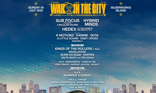 WAH in the City 2025: Drum & Bass Takes Over London This Sunday image