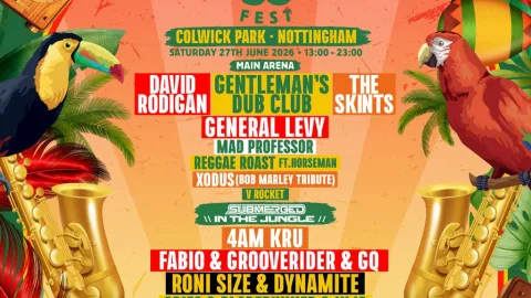 Rum & Reggae Fest Jungle Takeover 2026| Colwick Park, Nottingham Image