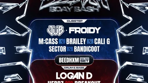 XTNKT x ELEVATION PRESENTS BEEDHXM'S BIRTHDAY BASH DUBSTEP & DNB Image