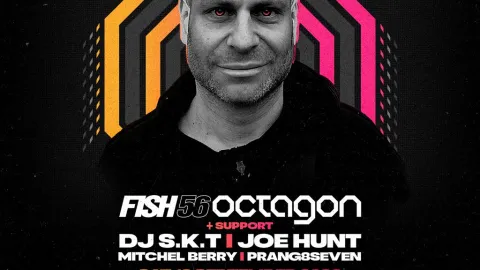 PO4 Live Presents: Fish56Octagon + Support Image