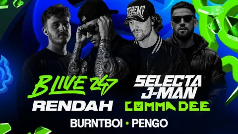 Sin Central ft Rendah w B Live 247 & Selecta J-man w Comma Dee Image