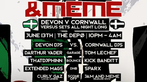 Jam & Meme: Devon v Cornwall Image