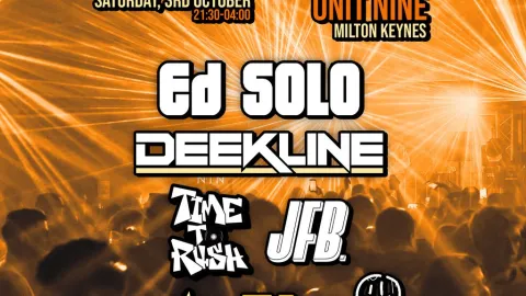 Jungle Cakes Milton Keynes - Ed Solo, Deekline & More Image
