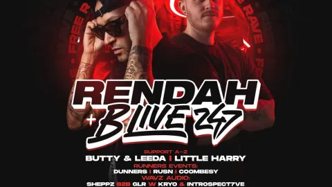 Suburbia Presents: Rendah & B Live 247 FREE RAVE! Image