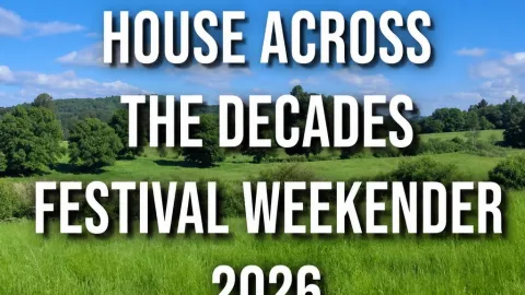 BACK2HOUSE -The House across the Decades Festival Weekender 2026 Image