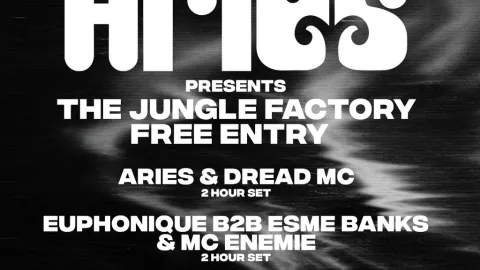 Aries Presents: The Jungle Factory [Free Rave] Image