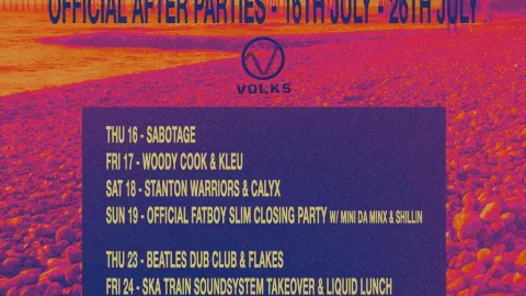 On the Beach Official Afterparty - Fatboy Slim Closing Party Image