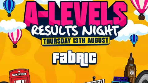 The Biggest A-Level Results Night Party 2026 Image