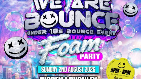 We Are Bounce U18s BURNLEY OUTDOOR FOAM PARTY Image