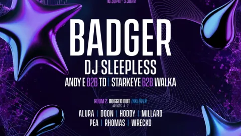 Dazed: BADGER, DJ SLEEPLESS, BOGGED OUT +++ Image