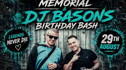 Joe blow aka rob picton memorial & dj bason birthday bash Image