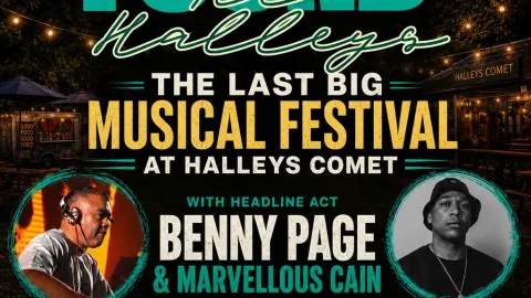 Found at Halleys with headline act Benny Page Image