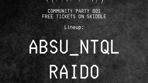 Valkyrie Music Community Party 001 - ft. Absu_NTQL, Raido + more Image