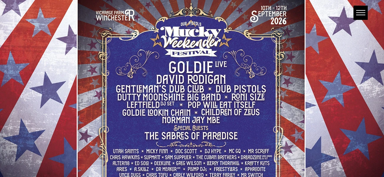 Mucky Weekender 2026 Line-Up Lands for September Return Article Image
