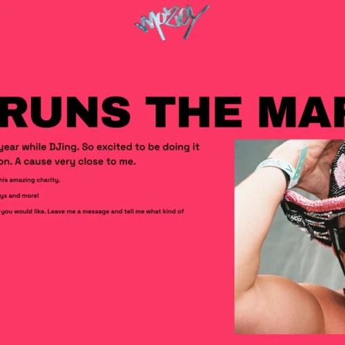 Mozey to run London Marathon while DJing for charity image